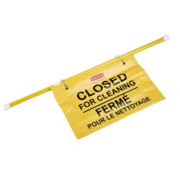RUBBERMAID General Hazard Warning Sign (English, Spanish) Yellow, FG9S1600YEL-picture-3