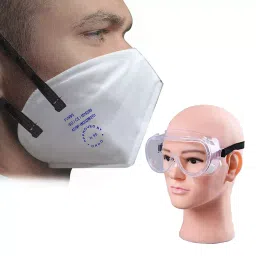 ORILEY GC-002358 Universal Unisex Goggle with PI-N95 Face Mask White (Pack of 5)-image-37