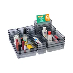 Myntra Elegant Homes Grey 32 Pieces DrawerOrganisers-image-95