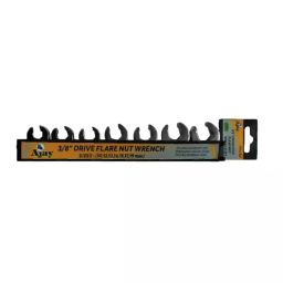 Ajay Flair Nut Crow Foot Spanner Set with Rack Chrome Vanadium Steel High Polish Chrome Finish 10-19 mm, AJ-CFS (Set of 7 Pcs)-image-67