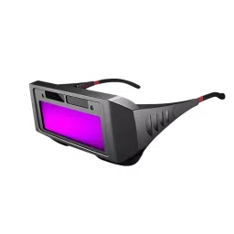 GENERIC Auto-Darkening Welding Goggles Black Solar Powered Arc Sensor Uv/Ir Filter With 1 Strap and 1 Case-picture-19