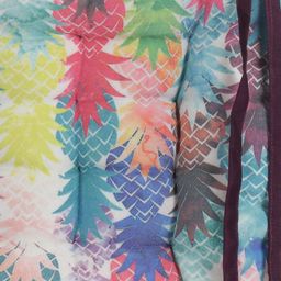 ROMEE Set of 2 Multicolored Printed Chair Pads with Loops image 4