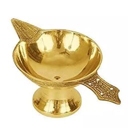 Total Solution TS 57 Brass Akhand Diya Small-picture-9
