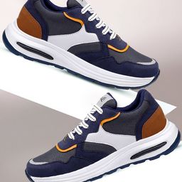 Bxxy Men Latest Lace-up Running Sports Shoes-picture-45
