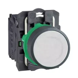 Sibass Electric Flush Spring Return Push Button Diameter 22.5 mm PVC Body Without Contact Element with CE Mark, White, SE-LAY5-EA11 (Pack of 300)-picture-39