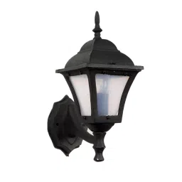 ELIANTE JS-06-1W Black Aluminium Outdoor Wall Light Without Bulb-0