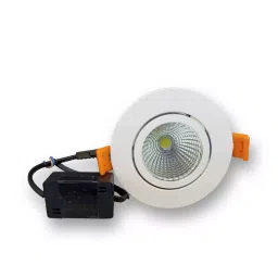 Impression Lights 6W Cob Conceal Led Recessed Light Warm White Round (Pack of 9)-28