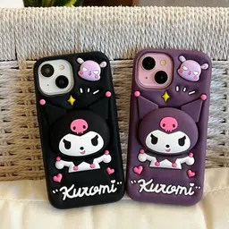 CASE CREATION Cartoon Characters Printed iPhone 16 Bumper Case Mobile Accessories-8