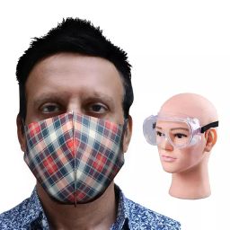 ORILEY GC-002063 Plastic Universal Goggle with Cotton Face Mask-image-79