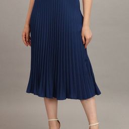 STARWORD A-Line Midi Skirt-image-37