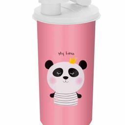 Falcon Steel Flip Flop Cartoon Tumbler Panda Pink - 400 ml-picture-20