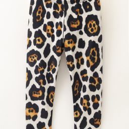 CrayonFlakes Full Length Animal Printed Leggings  - Offwhite-image-20