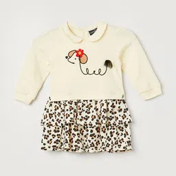 Juniors by Lifestyle Embroidered A-Line Dress-picture-44