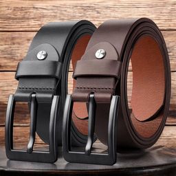 ZORO Men 2 Leather Formal Belt-image-30