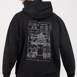 Styli Men Cotton Printed Hooded Sweatshirt-image-68