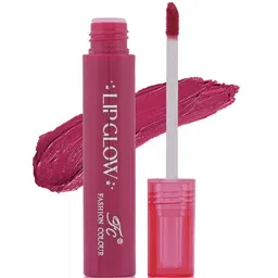 Fashion Colour Pretty Lip Glow Non Transfer Liquid Lipstick - 3 ml - Fuchsia - 14-image-42