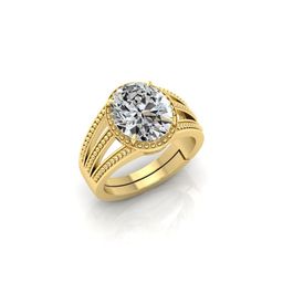 todani jems 14.25 Ratti Zircon Stone Certified Gemstone Gold Plated | Adjustable Ring With Lab Certificate-picture-20