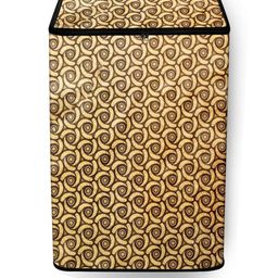 The Furnishing Tree Washing Machine Cover Packed Pattern Light Yellow Compatible for Whirlpool 6 Kg-image-124