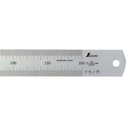 Shinwa Rules Stainless Steel Imono Scale cm Display Silver, 68536657-image-6