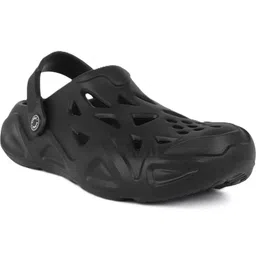 INDUS CLOUD Men Black Sandals-image-7