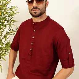 Thomas Scott Men Premium Opaque Casual Shirt-image-4