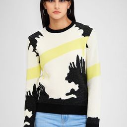 SPYKAR Women Floral Printed Pullover-image-11