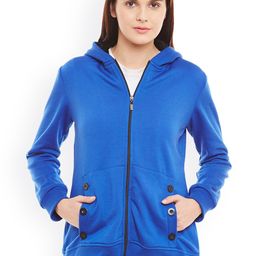 Belle Fille Blue Hooded Jacket-image-122