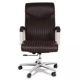 Ib basics Brown Leatherette Onesta Ergonomicanomic High Back Office Executive Chair-24