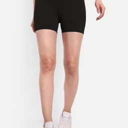 So What Women Skinny Fit High-Rise Yoga Shorts-image-12