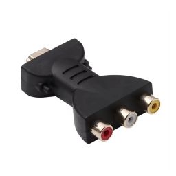 HDMI To 3RCA Converter Digital HDMI Male To Analog 3 RCA Female Converter Adaptor For Optimal Signal Transfer With Portable Beautiful Design - RS6644HDMI To 3RCA Converter Digital HDMI Male To Analog 3 RCA Female Converter Adaptor For Optimal Signal Transfer With Portable Beautiful Design - RS6644-12