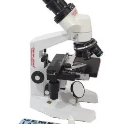 Coxial Stage Binocular 1500X Biology Compound Lab Microscope-60