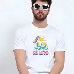 KaamBhari Graphic Printed Round Neck Pure Cotton T-shirt-picture-22