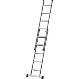 YOUNGMAN 6x2 Step Aluminium Wall Support Extension Ladder 2250 mm Max Standing Height, 8171-image-74