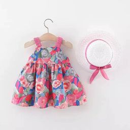 LULU & SKY Floral Print Fit & Flare Dress-17
