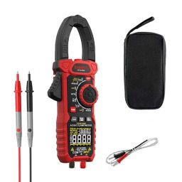 Kaiweets HT208D Digital Clamp Meter Precision AC/DC Current Measurement With True RMS And Inrush Current Monitoring For Electrical Trouble Shooting And Industrial Applications - RS6645Kaiweets HT208D Digital Clamp Meter Precision AC/DC Current Measurement With True RMS And Inrush Current Monitoring For Electrical Trouble Shooting And Industrial Applications - RS6645 image 1