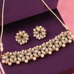 Anouk Women Gold Jewellery Set-image-53