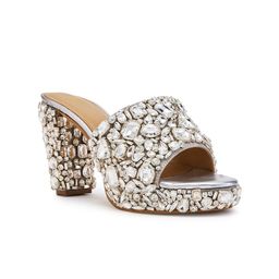 Anaar Women Embellished Block Heels Sandals-picture-12