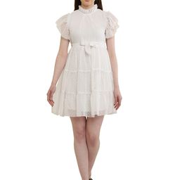 Moda Rapido Women Choker Neck Fit & Flare Dress-image-83