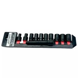 Autofit Chrome Vanadium Steel 11 Pcs Impact Socket Set with Extension Bar-38