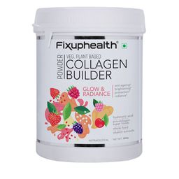 Fixuphealth Collagen Builder Veg Plant Based PowderFor Skin Glow With Glutathione - 250g-12