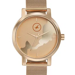 Fastrack Women Grace Patterned Bracelet Style Analogue Watch 6222WM03-Rosegold-image-49