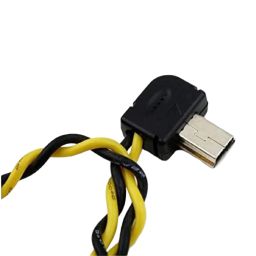 GoPro Hero 3 FPV Cable 90 Degree Mini USB To FPV Cable GoPro 3 FPV AV Cable With Right-Angle Mini USB Connector For GoPro Hero 3 Action Camera - RS3755GoPro Hero 3 FPV Cable 90 Degree Mini USB To FPV Cable GoPro 3 FPV AV Cable With Right-Angle Mini USB Connector For GoPro Hero 3 Action Camera - RS3755 image 4