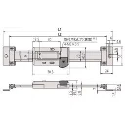Mitutoyo ABS Digimatic Measuring Unit (Horizontal Single Function Type) Range 300 mm, SD-30D-46