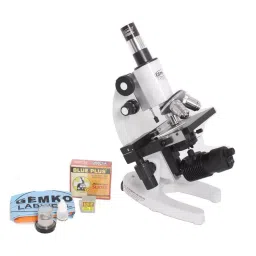1500X Medical School Vet Lab Microscope With LED Battery Back Up Lamp,1500X-9