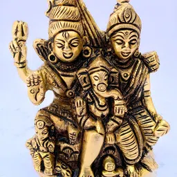 Navyaksh Gold-Toned Religious Figurine Showpiece-image-96