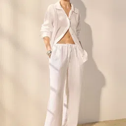 Trendyol Women Regular Fit Linen Trousers-image-33