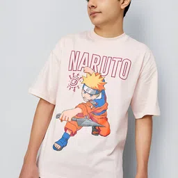 max Boys Naruto Printed Printed Drop-Shoulder Sleeves T-shirt-picture-20