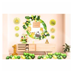 Untumble Jungle Round Backdrop Kit - Multicolour-image-42