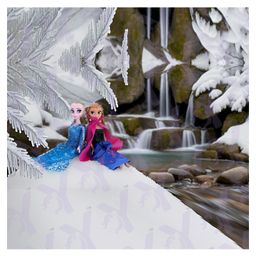 Yunicorn Max Frozen Dolls with Snowman - Height 35 cm-image-42