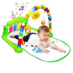 VGRASSP Baby Gym Fitness Rack Toy For Kids with Pedal Piano And Hanging Rattles - Multi-functional Playmat for Baby And Toddlers - Color May Vary-53